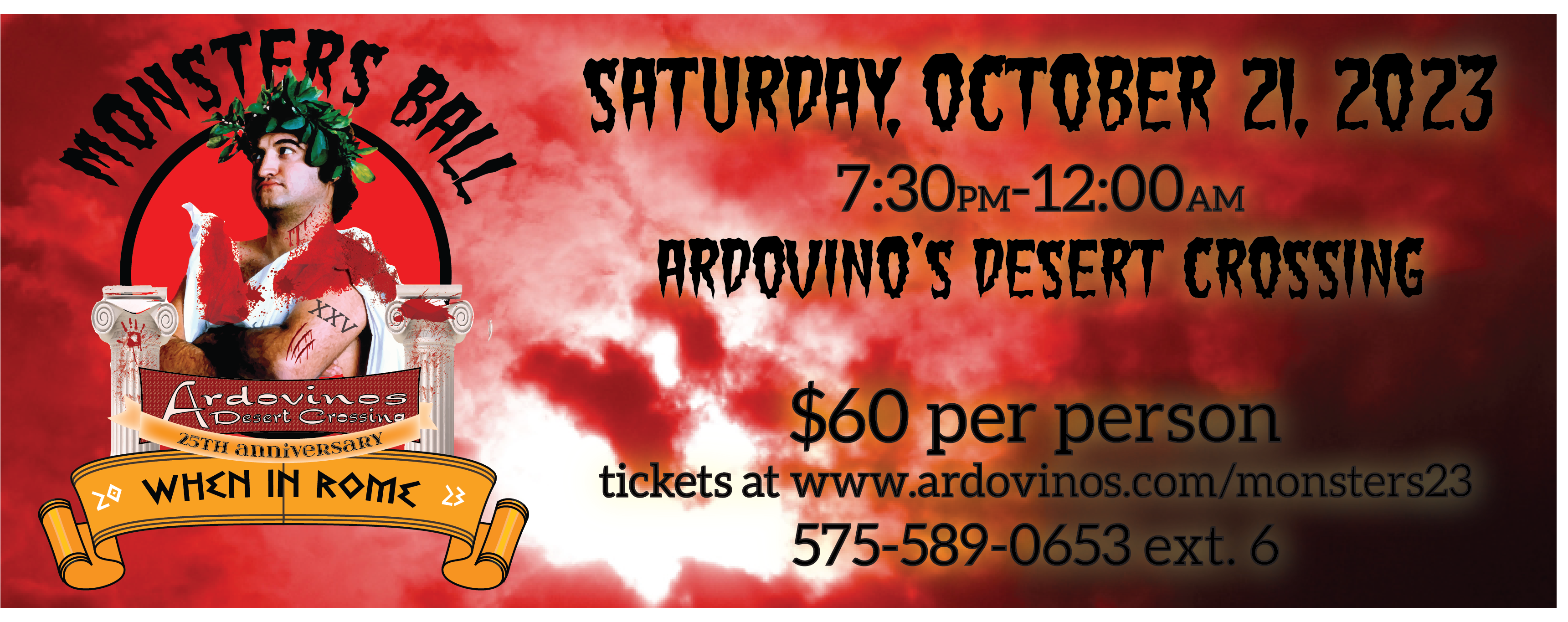 The Monsters Ball When In Rome KVIA Events